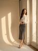  Váy Tucked Long Skirt B3-001 