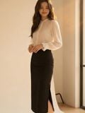 Váy Tucked Long Skirt B3-001
