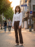 Áo kiểu Lace Ruffle Top A1-042