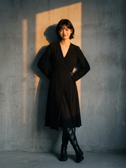  Đầm Black Long dress C1-030 