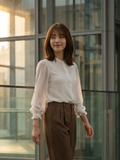 Áo kiểu nữ  Ruffle Crinkle  A1-001