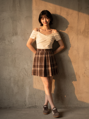  Váy Pleated Short Skirt B3-026 