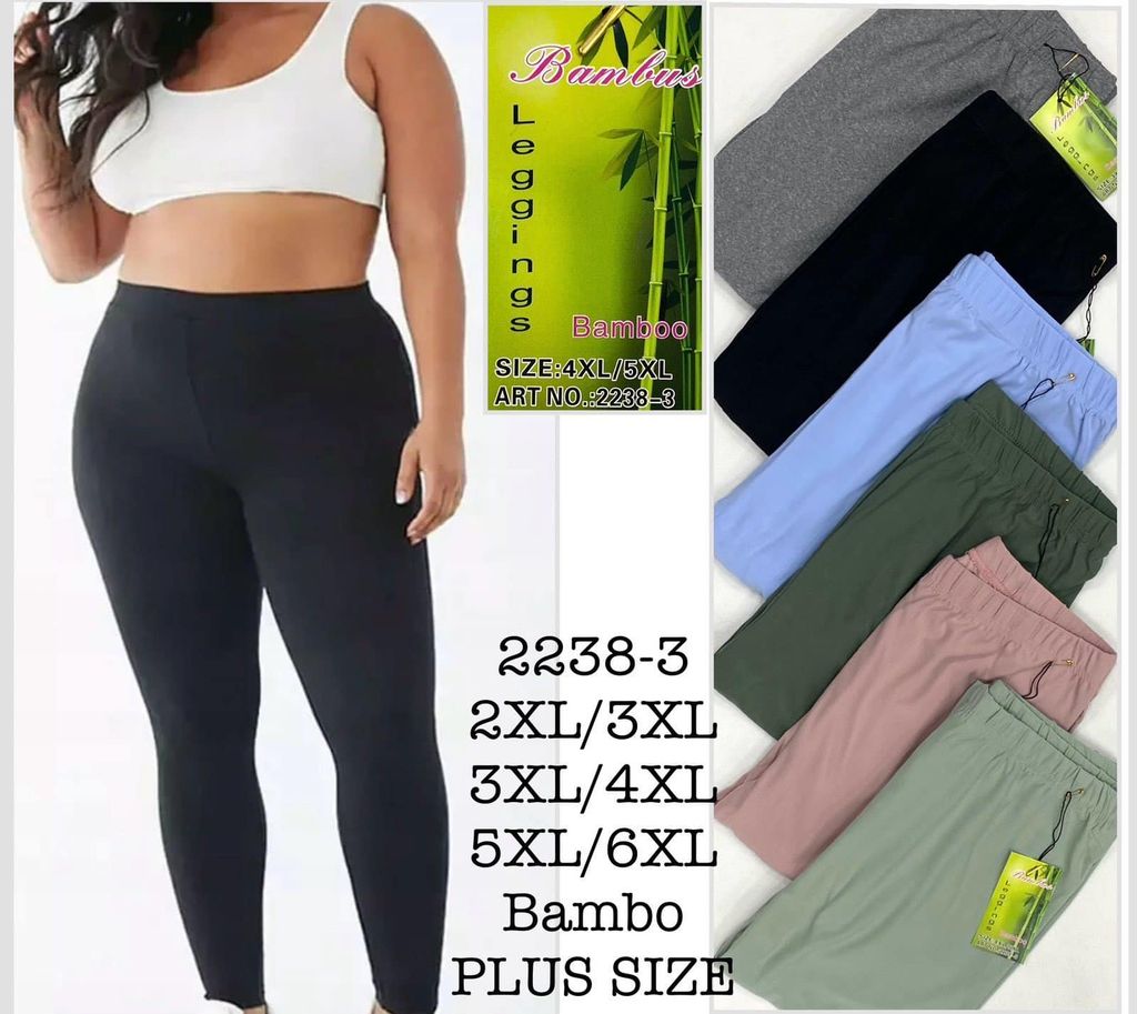 LEGINY BAMBUSOVE PLUS SIZE (65KC 12KS)
