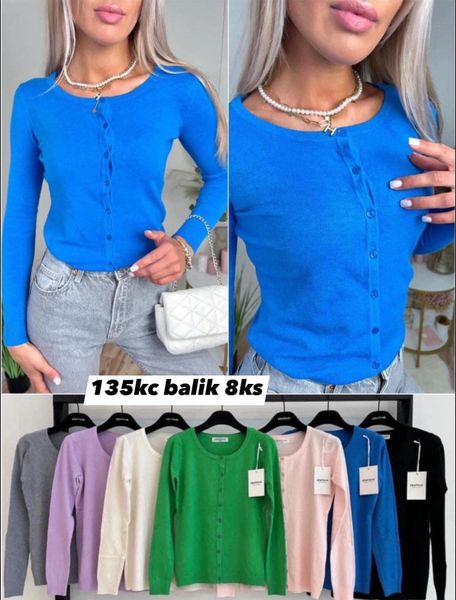  kardigan s knoflíky (135kc 8ks) 