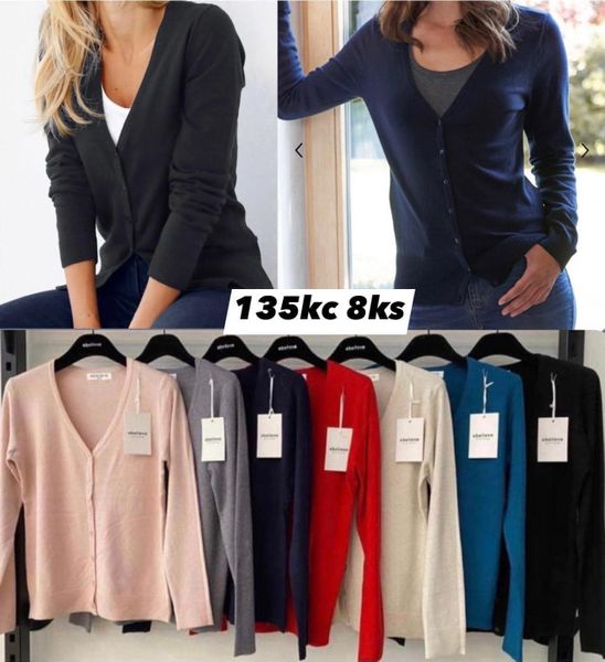  kardigan s knoflíky (135kc 8ks) 