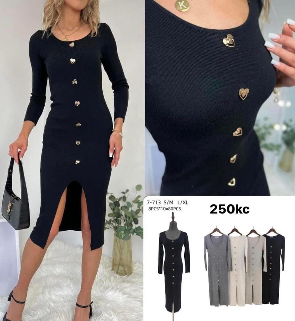 svetrové šaty (250KC 8KS)