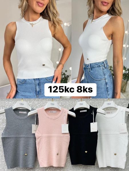  SVETR BEZ RUKÁVŮ (125KC 8KS) 