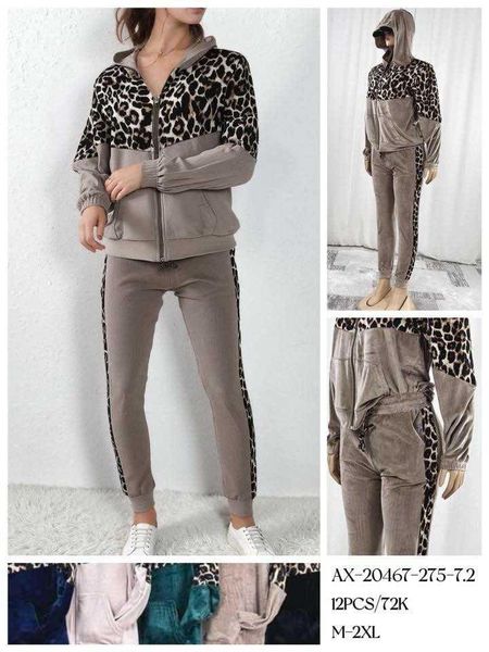  Semišové teplákové soupravy (210kc 12ks) 