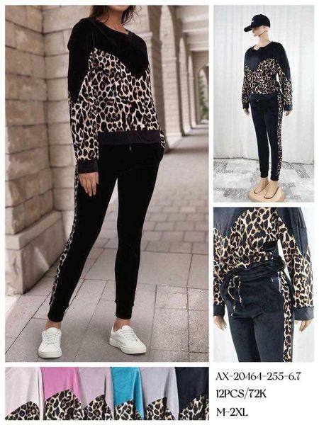  Semišové teplákové soupravy (200kc 12ks) 