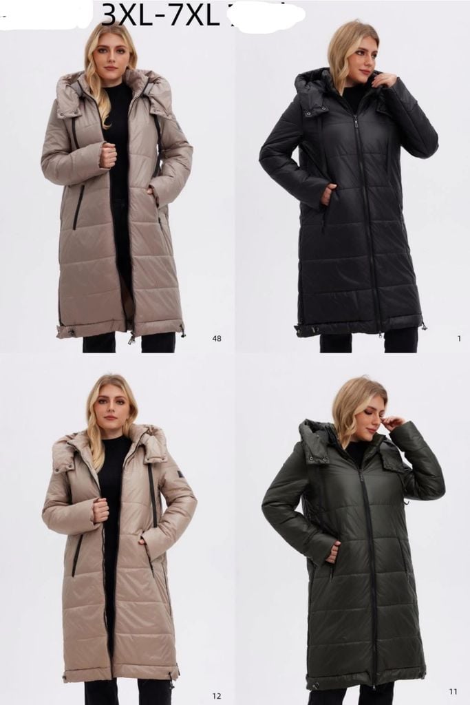 PODZIMNI BUNDA 3XL-7XL(560KC 5KS)