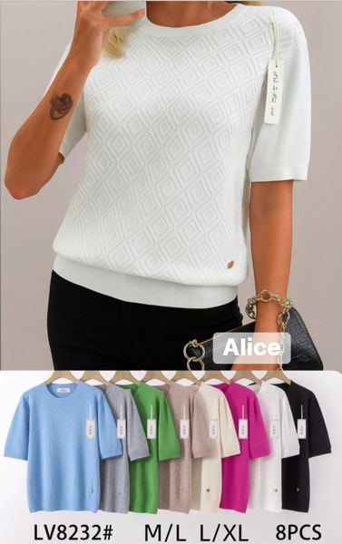  Svetr s krátkým rukávem (170kc 8ks) 