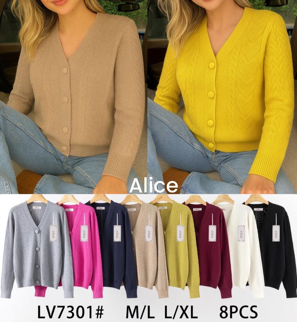 kardigan s knoflíky (205kc 8ks)