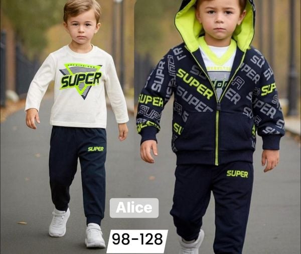  Chlapecka tepláková souprava 98-128 (250kc 12ks) 