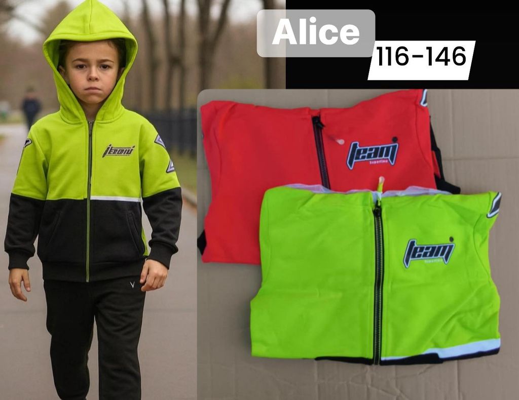 Chlapecka tepláková souprava 116-146 (290kc 12ks)