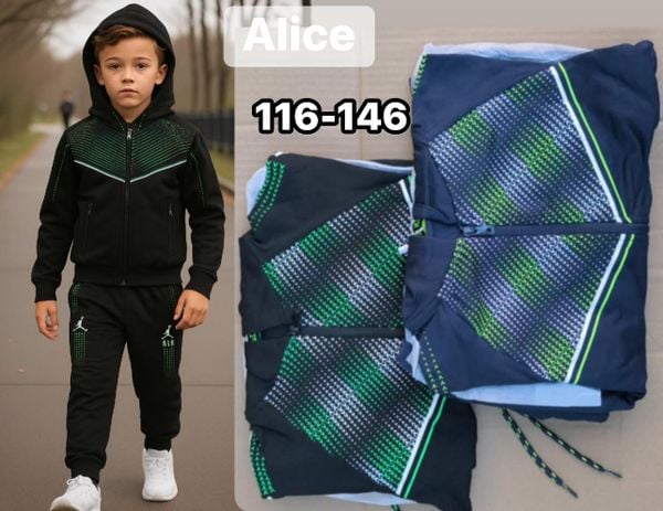  Chlapecka tepláková souprava 116-146 (255kc 10ks) 