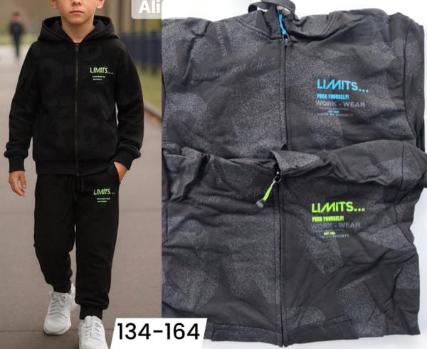  Chlapecka tepláková souprava 134-164 (295kc 12ks) 