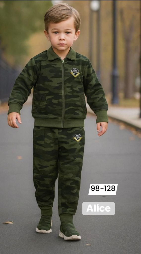 Chlapecka tepláková souprava 98-128 (220kc 12ks)