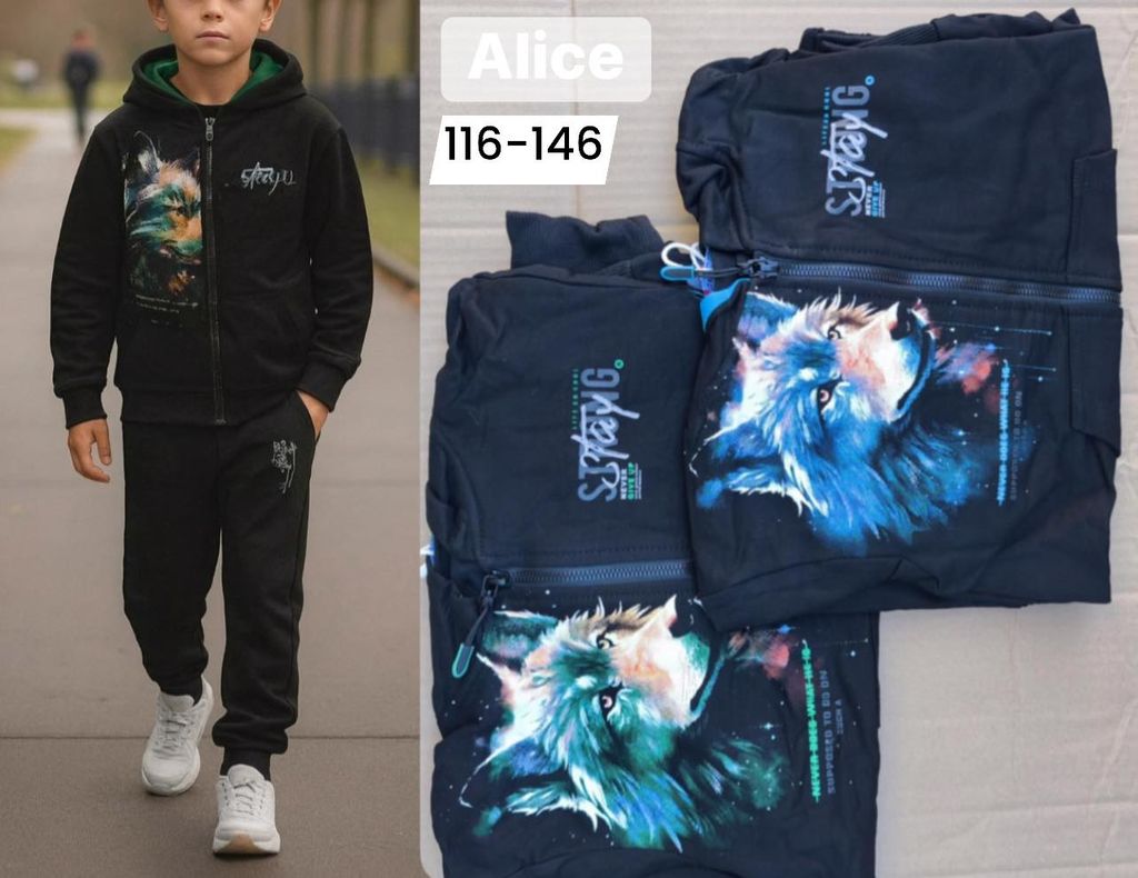 Chlapecka tepláková souprava 116-146 (225kc 12ks)