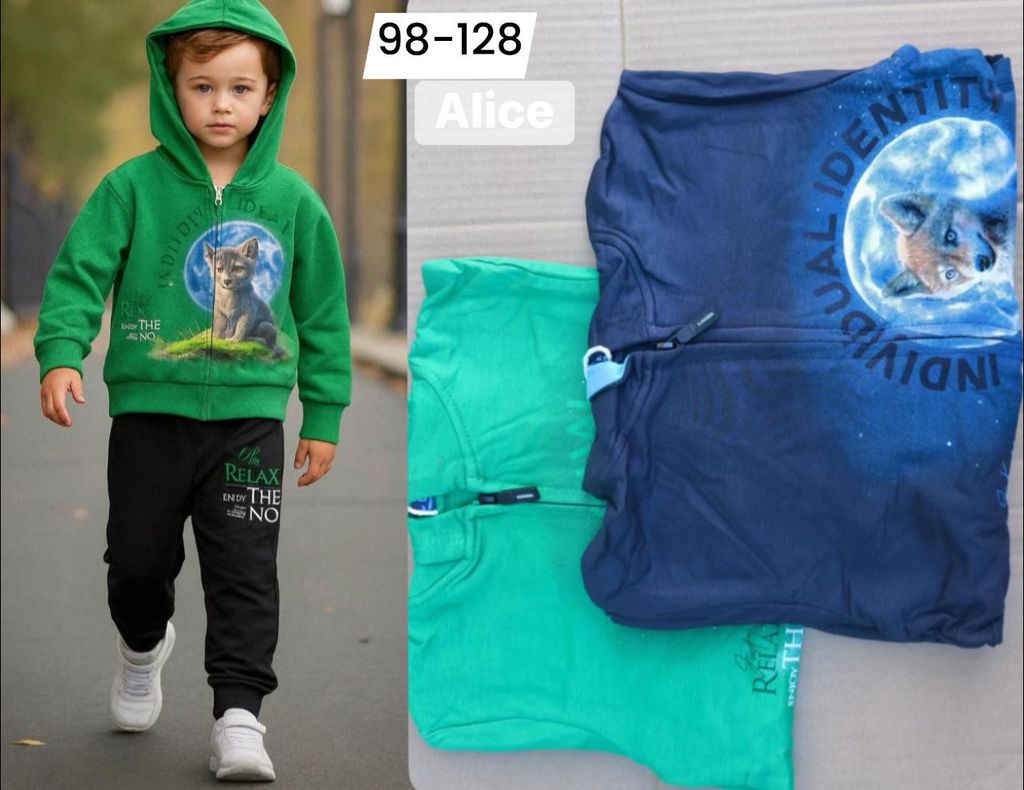 Chlapecka tepláková souprava 98-128 (200kc 12ks)