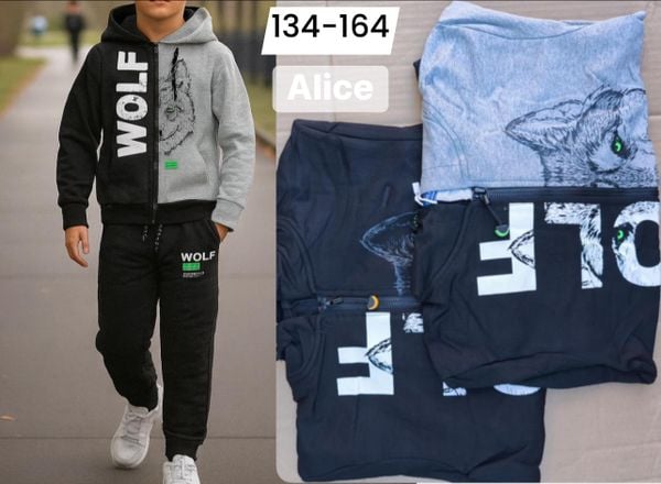  Chlapecka tepláková souprava 134-164 (260kc 12ks) 