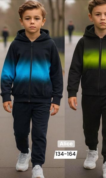  Chlapecka tepláková souprava 134-164 (200kc 12ks) 