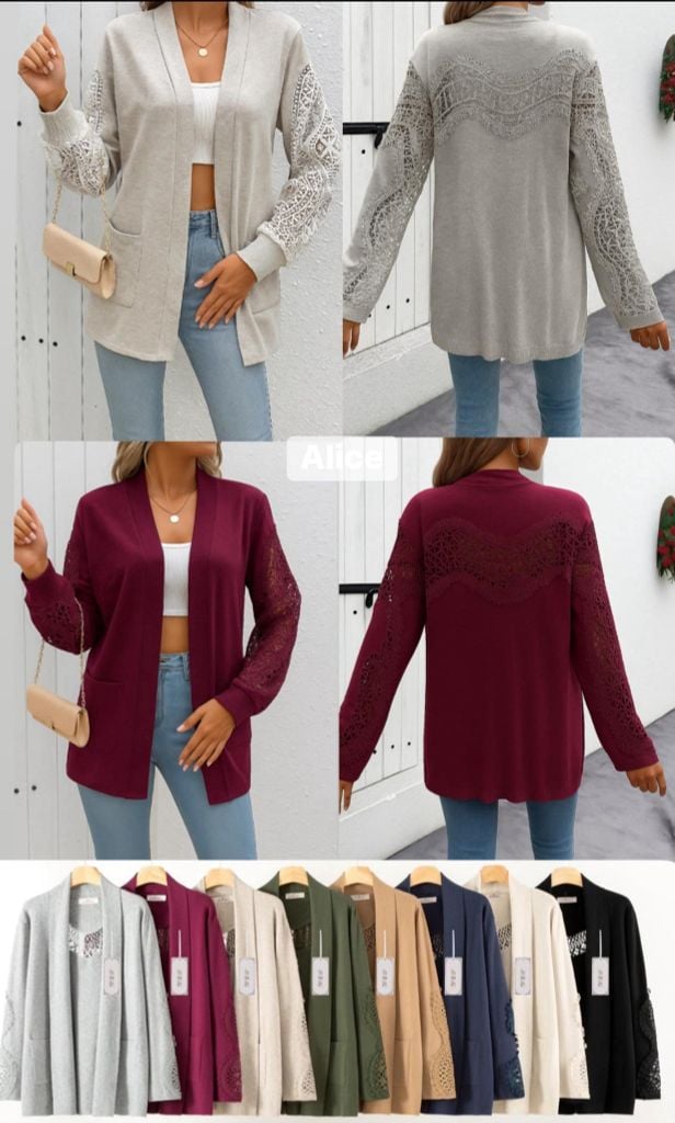 Svetrový kardigan (255kc 8ks)