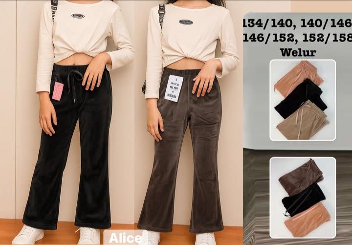 Divci kalhoty semisove 134-158 (95KC 12KS)