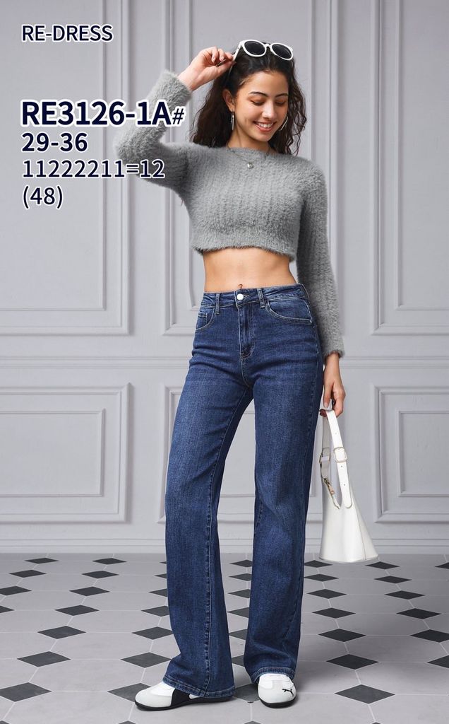 Široké džíny 29-36 (330KC X 12KS)