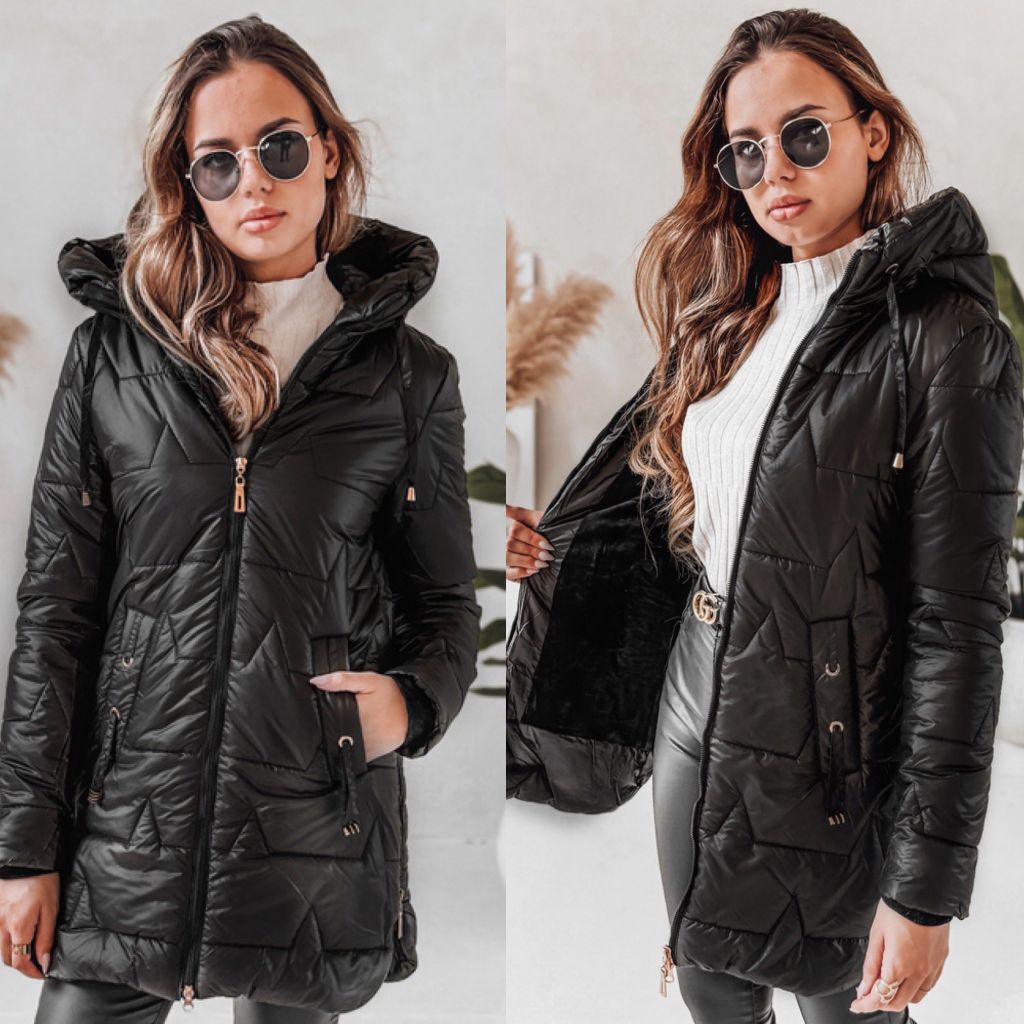 Zimni bunda s kožíškem uvnitř  (550kc 5ks)