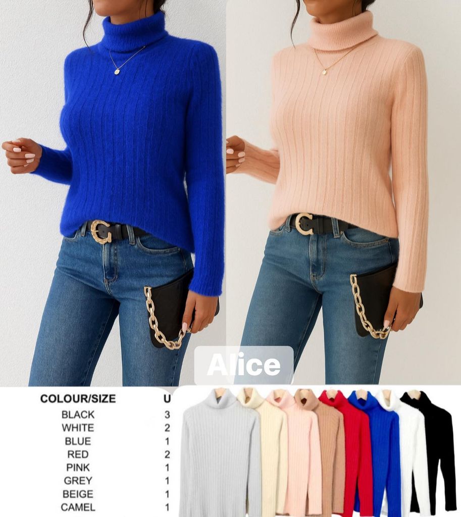 chlupatý svetr 140kc 12ks