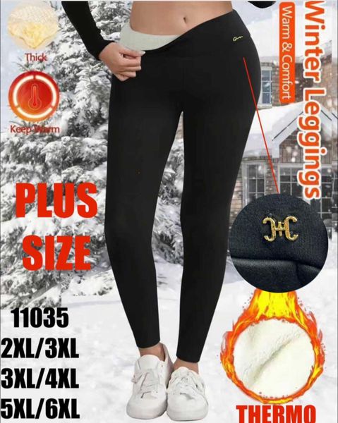  legíny s ovečkovym kožíškem 2XL-6XL 135KC 12KS 