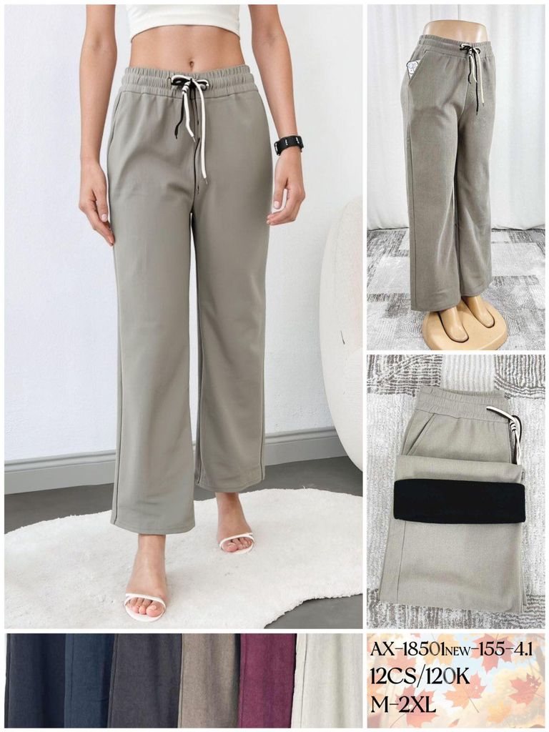 Zateplene teplaky siroke nohavice 135kc 12ks