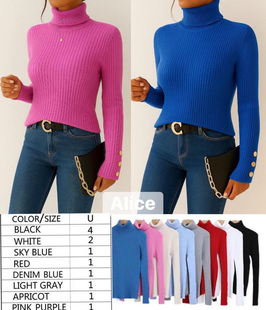 Svetr s rolakem 12ks 130kc