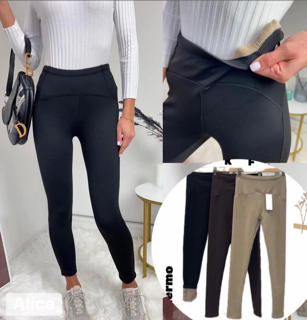 Termo zimní legíny s ovečkovym kožíškem (125kč 12ks)