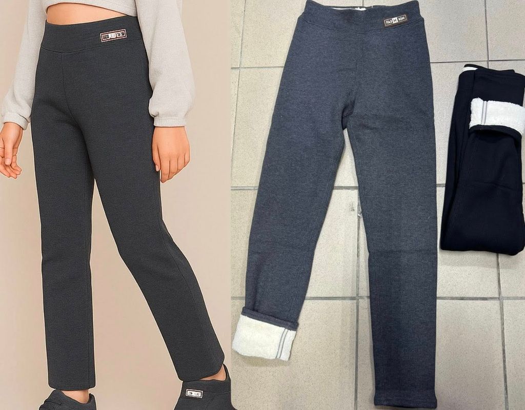 Termo zimní leginy divci s ovečkovym kožíškem (130kc 14ks)