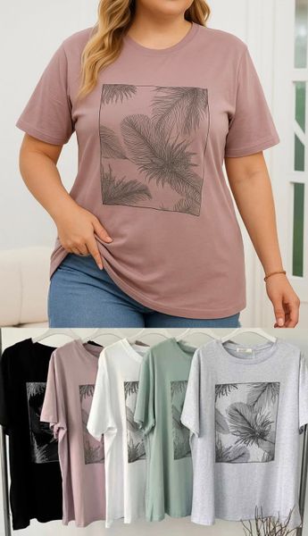  Tricko s kratkym rukavem 2XL-5XL 110kc 10ks 