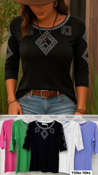  Tricko s kratkym rukavem 100kc 10ks 