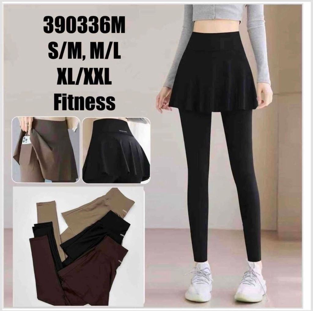 legíny sportovní se sukýnkou (120kc 12ks)