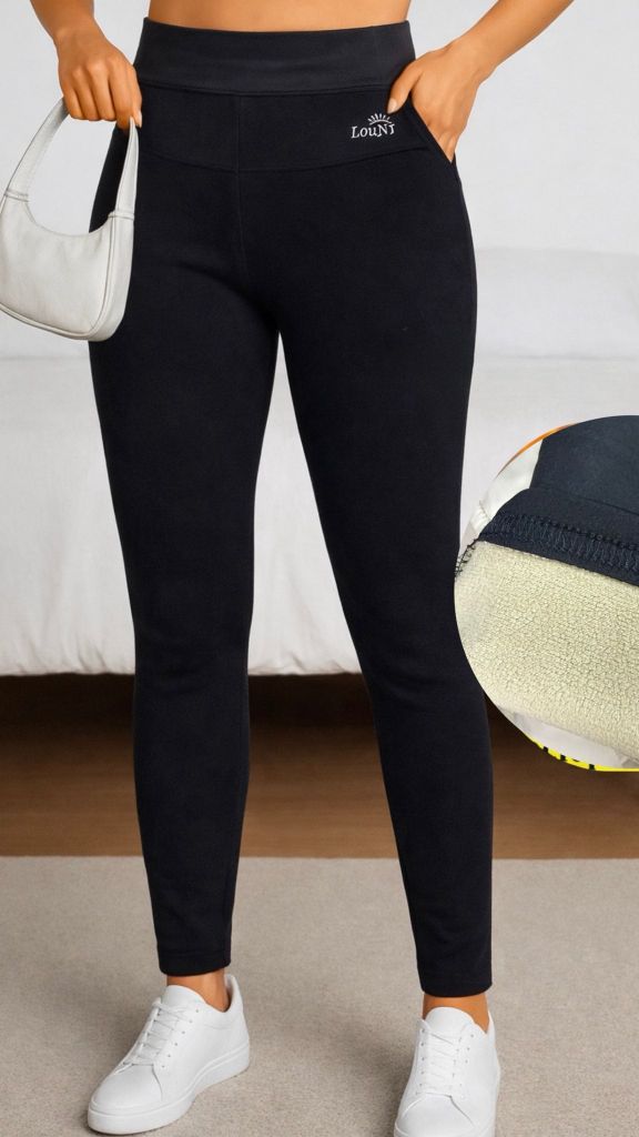 Termo zimní legíny s ovečkovym kožíškem 85kc 10ks