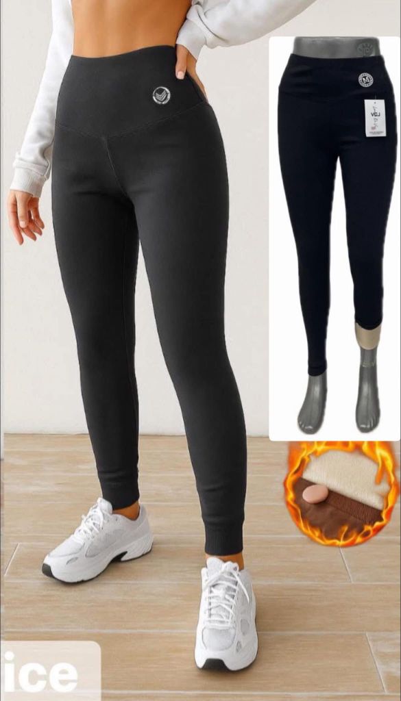 Termo zimní legíny s ovečkovym kožíškem 85kc 10ks