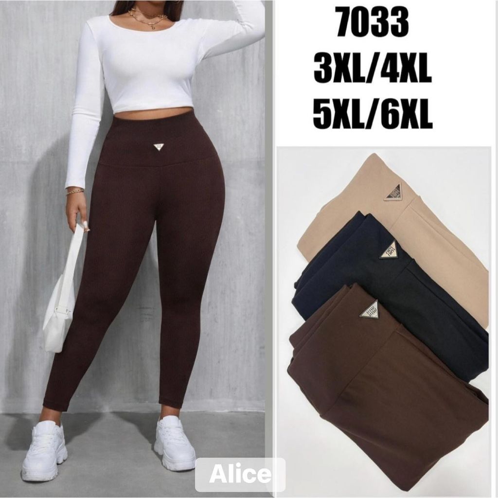 Leginy zebrovane PLUS SIZE 110kc 12ks