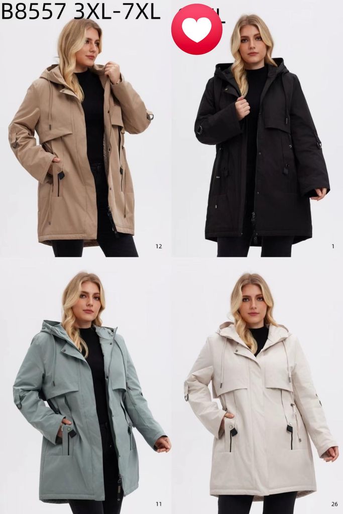 PARKA  3XL-7XL 530kc 5ks