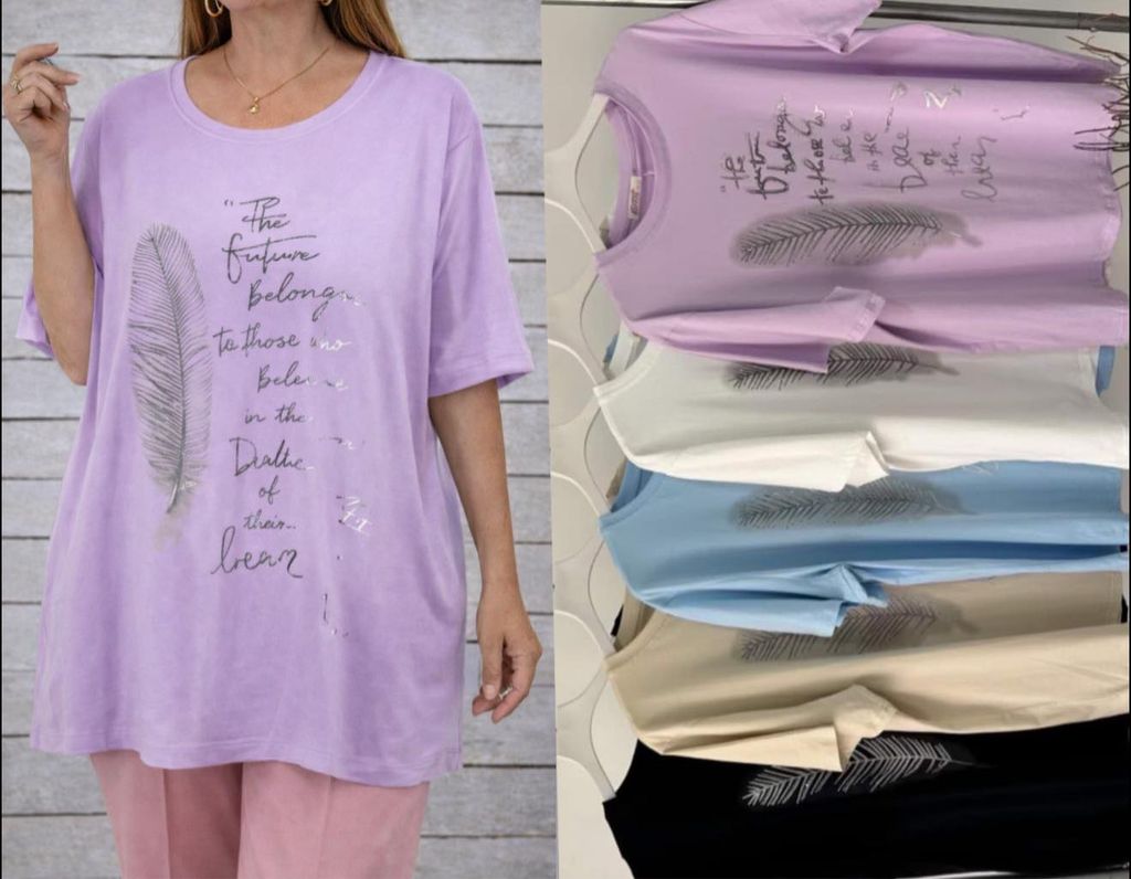 Tricko s kratkym rukavem 2XL-5XL 110kc 10ks