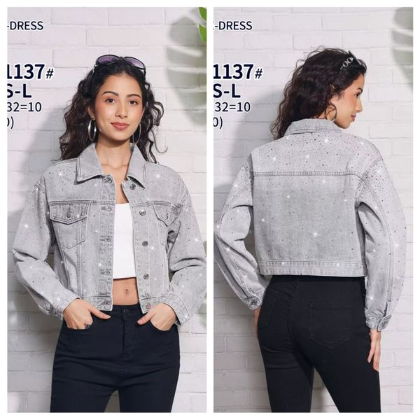  Dzinova bunda S KAMÍNKY 440kc  5ks 