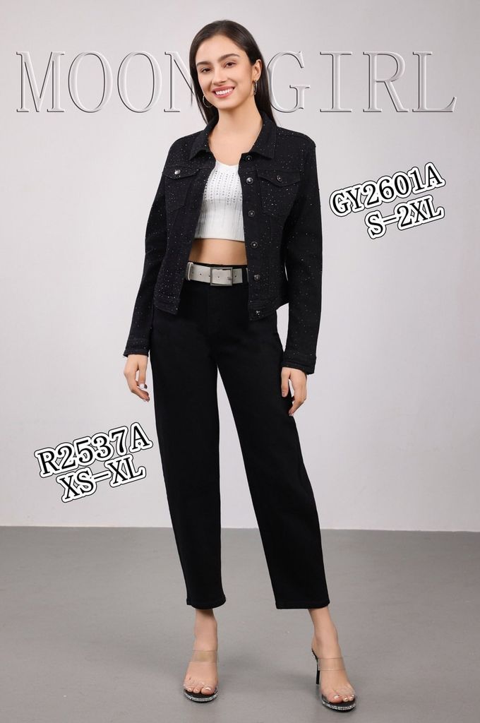 Dzinova bunda S KAMÍNKY 380KC 10KS