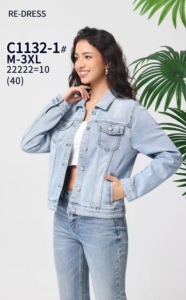 Dzinova bunda M-3XL 355kc 5ks