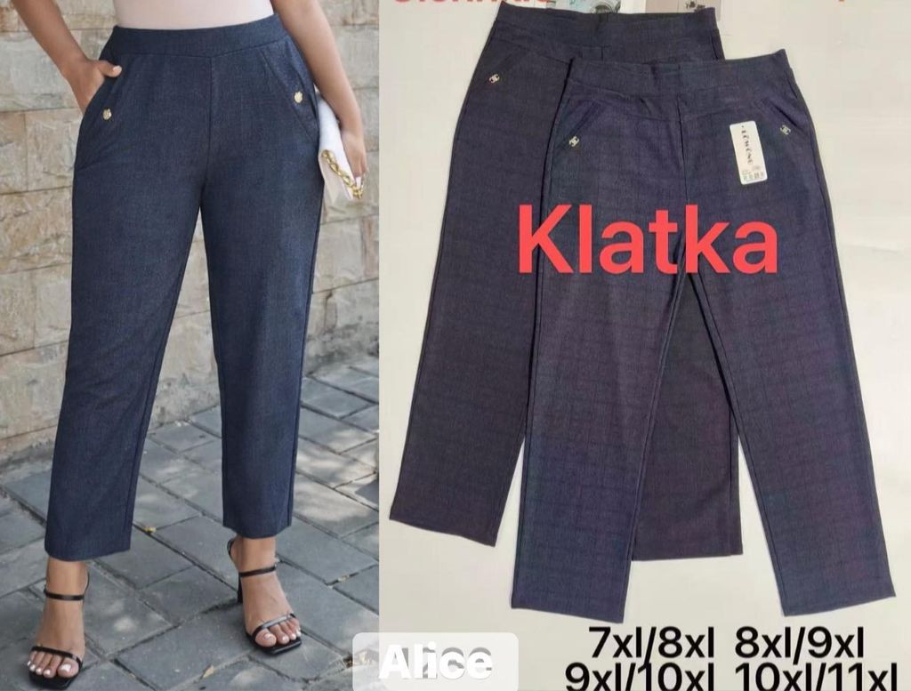 Kalhoty PLUS SIZE 7XL-11XL (120KC 12KS)