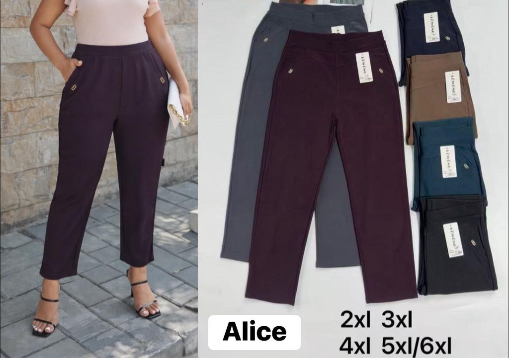 Kalhoty PLUS SIZE 2XL-6XL 105kc 12ks