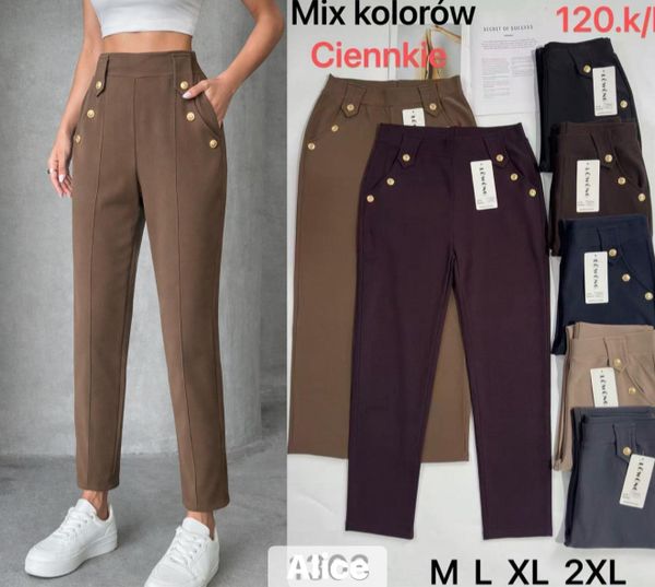  Kalhoty mix barev 100kc 12ks 