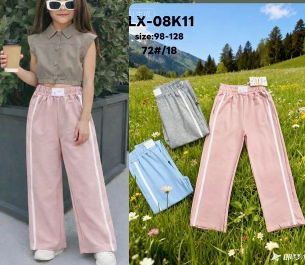  Divci Teplaky 98-128 12ks 125kc 